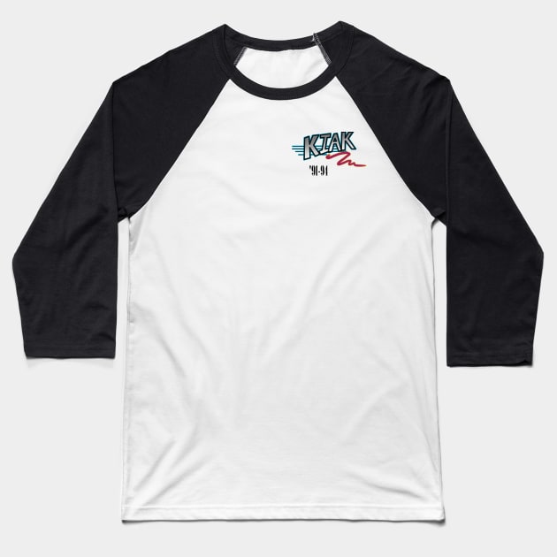 KIAK Redux Baseball T-Shirt by JazTheRAFL